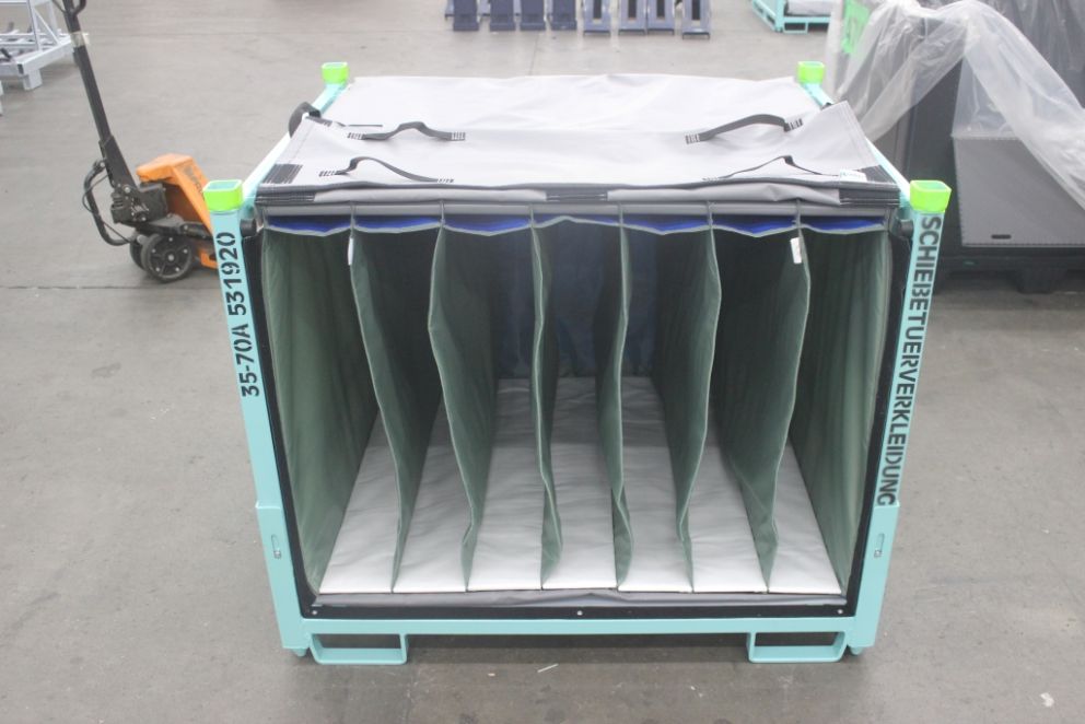 Returnable packaging solution built by conTeyor