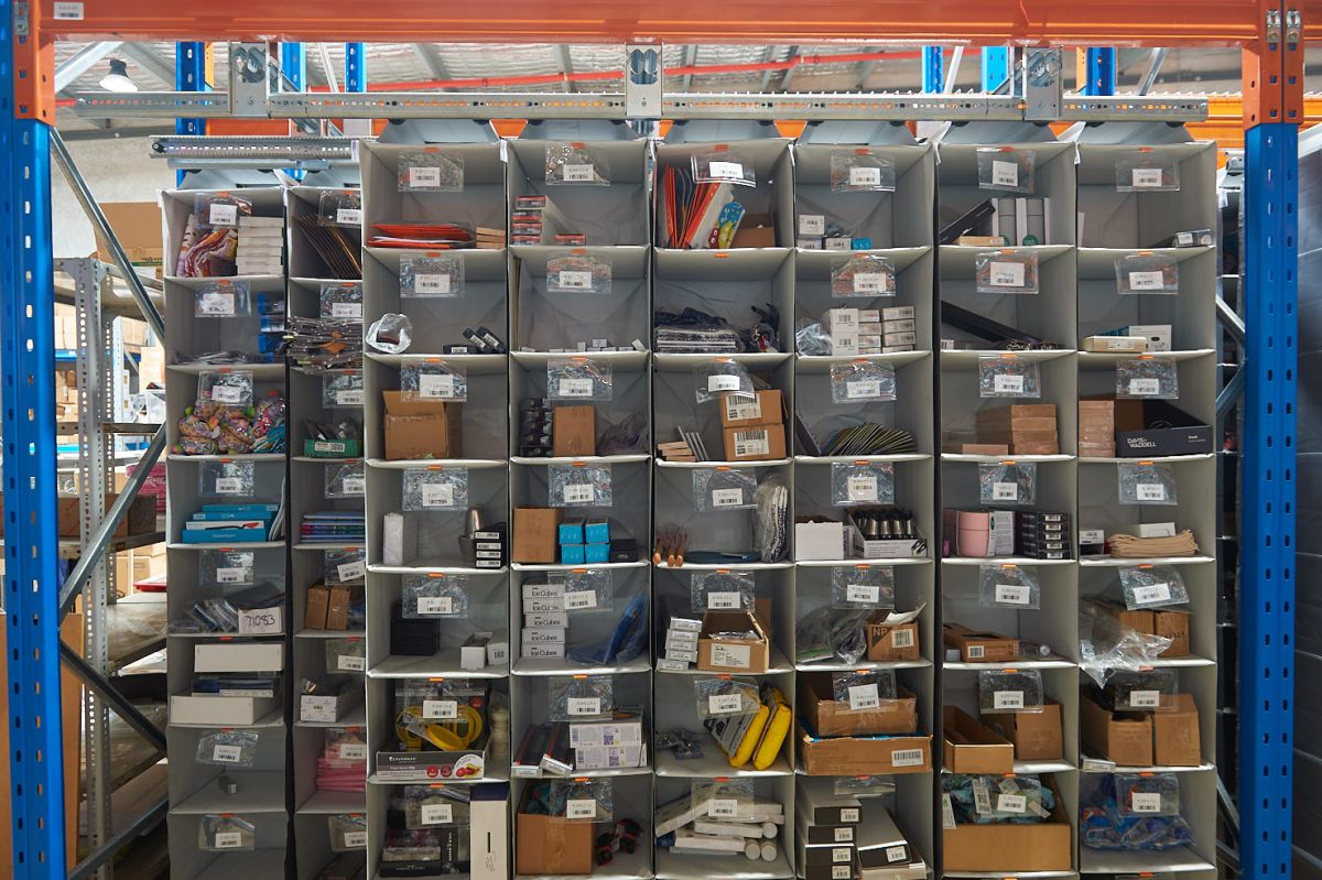 Our Storeganizer solution installed at Everten Supplies