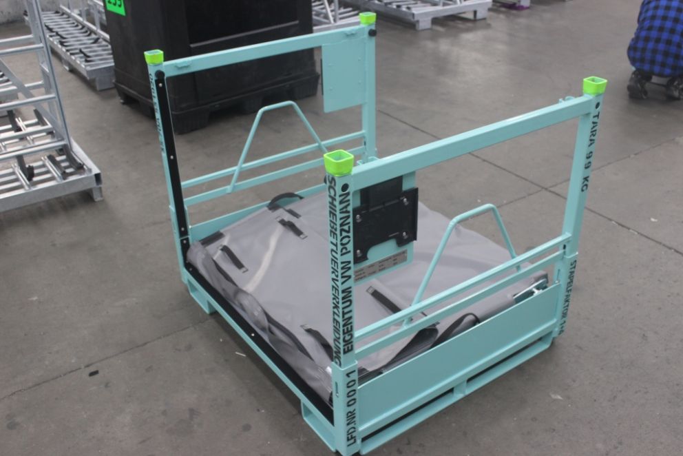 Returnable packaging solution built by conTeyor