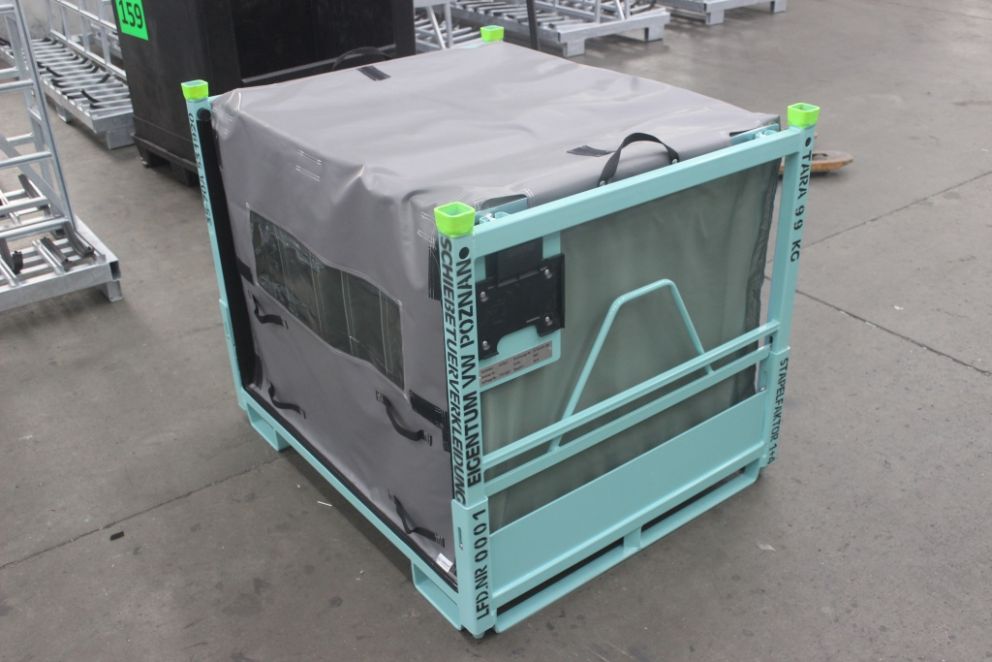 Returnable packaging solution built by conTeyor