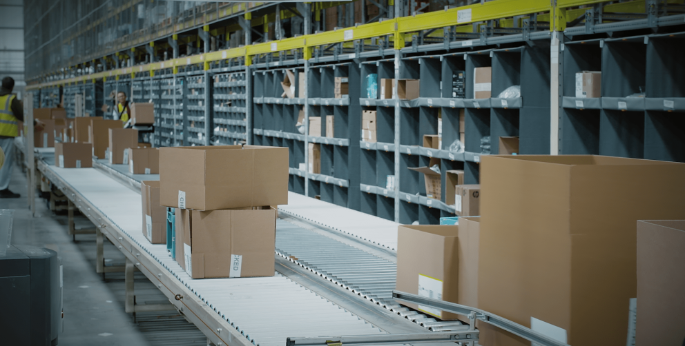 A storeganizer installation