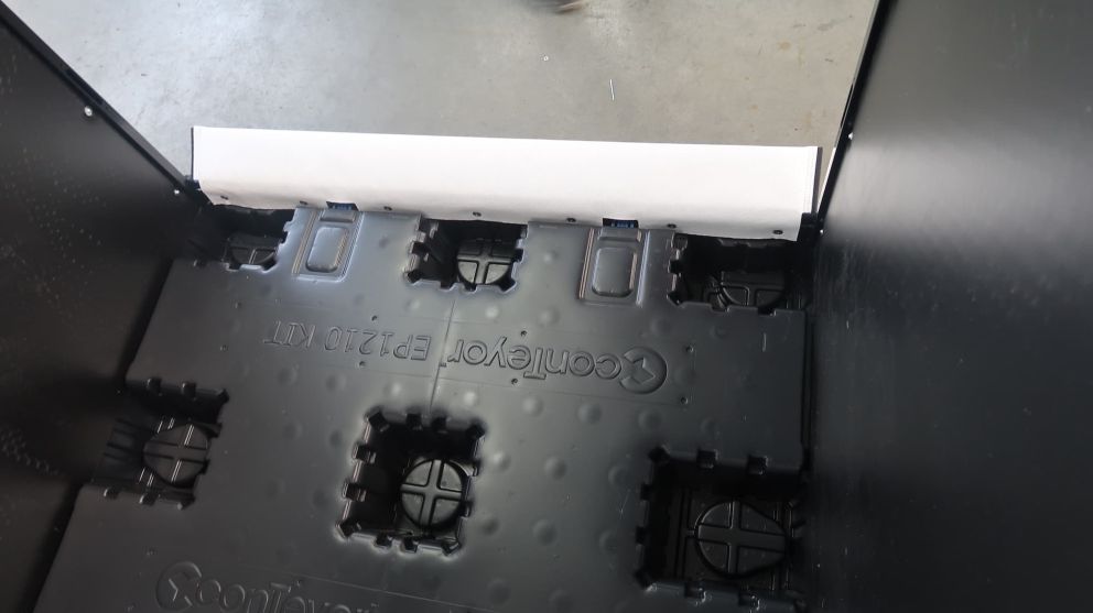A transport rack solution to transport door panels