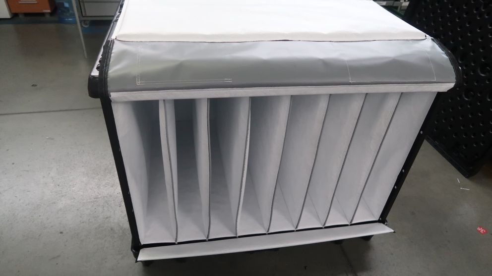 A transport rack solution to transport door panels