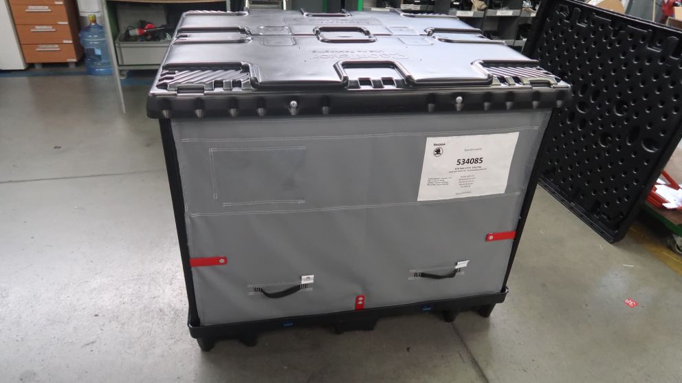 A transport rack solution to transport door panels