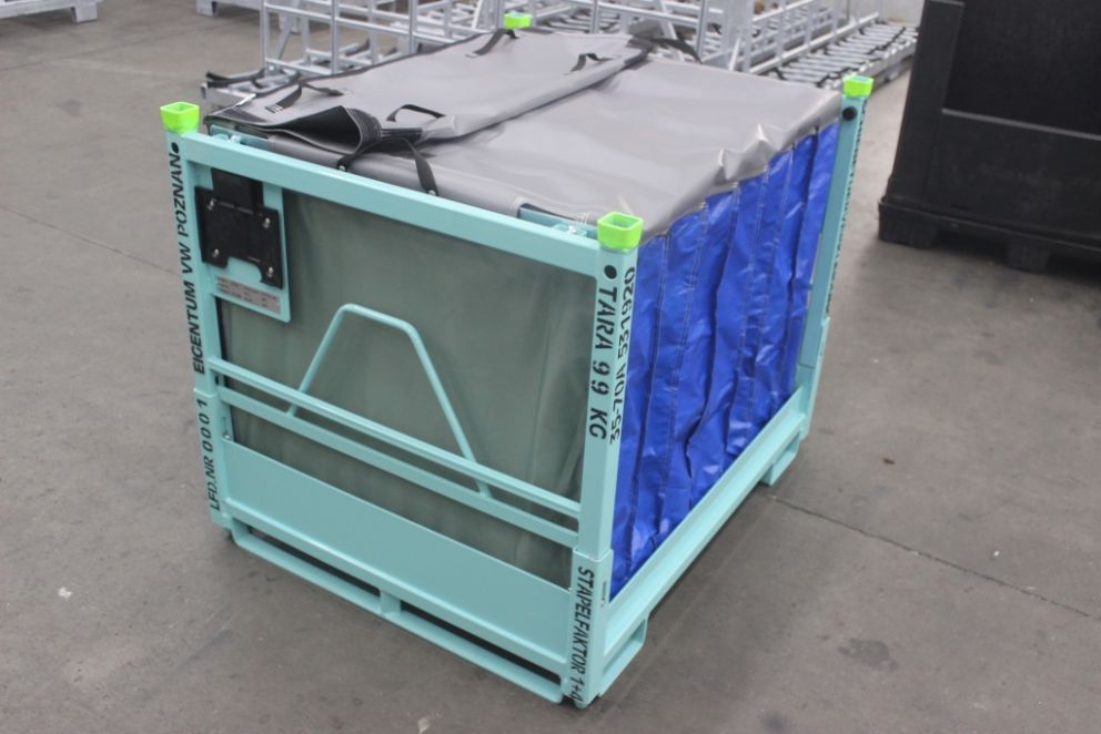 Returnable packaging solution built by conTeyor