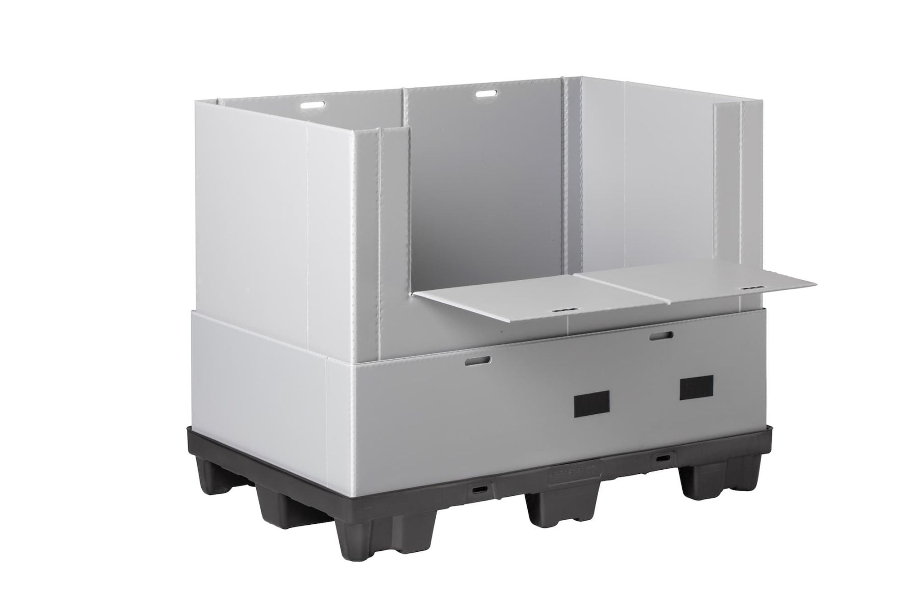 Ecopack KIT with an open load door on the front