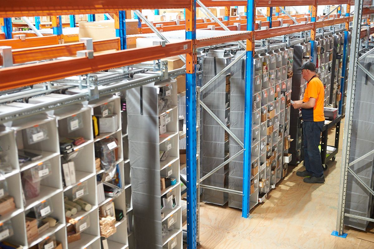 Our Storeganizer solution installed at Everten Supplies
