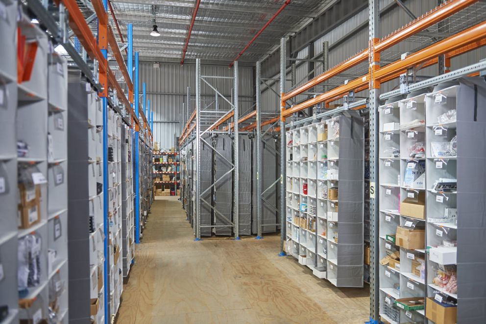 Our Storeganizer solution installed at Everten Supplies