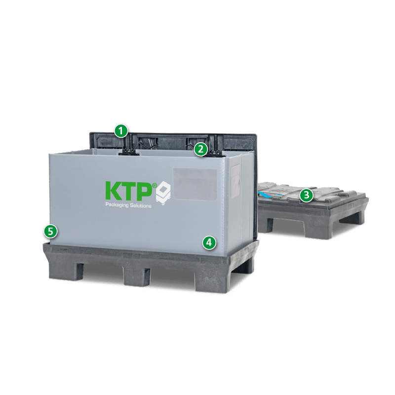 Ein Produktbild von 1130 x 725 x 730 System 2000 SmartFix® Seecontainer klein