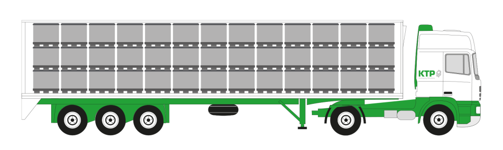 Ein Produktbild von 1200 x 1000 x 990 System 2000 Standard-Kufen 2K