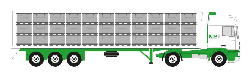 Ein Produktbild von 1200 x 800 x 890 System 2000 Standard-Kufen 3K