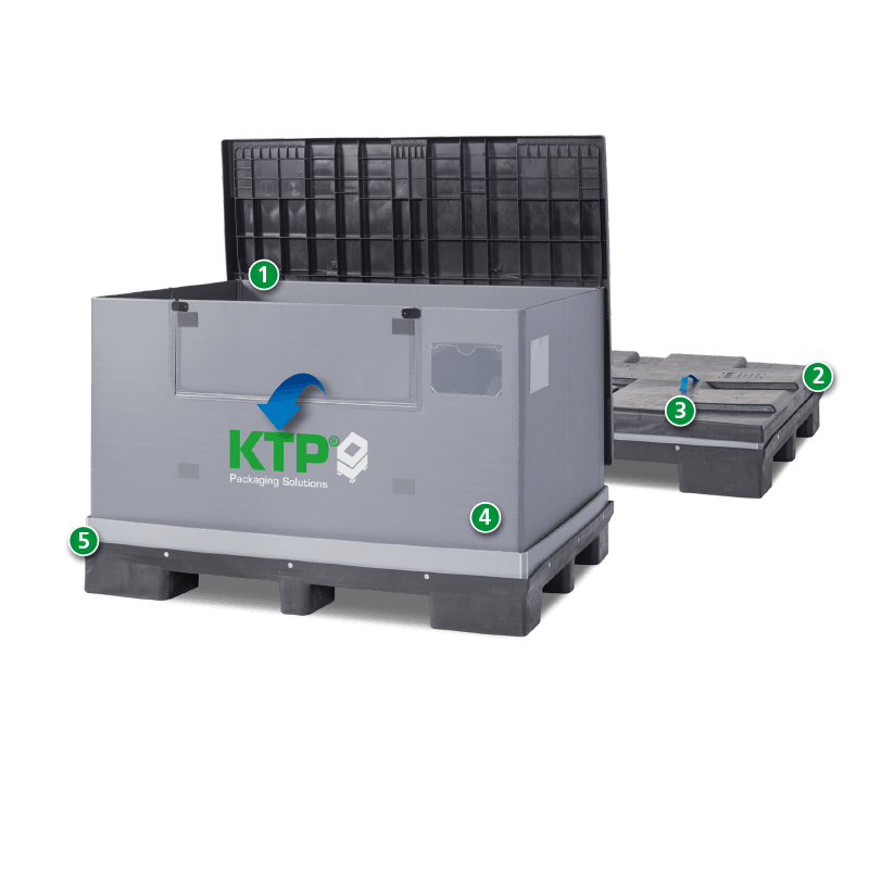 Ein Produktbild von 1500 x 1200 x 990 System 2000 Duo