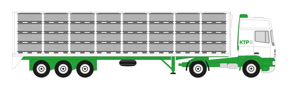 Ein Produktbild von 1600 x 1200 x 750 System 2000 Standard