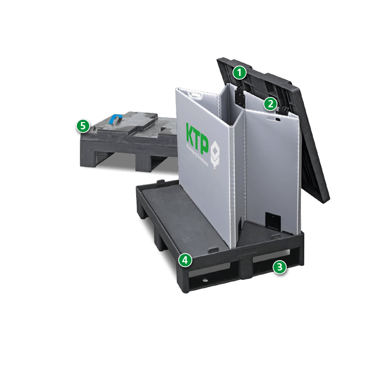 Ein Produktbild von 800 x 600 x 750 System 2000 SmartFix&reg;-Kufen D&uuml;sseldorfer SmartFix&reg;