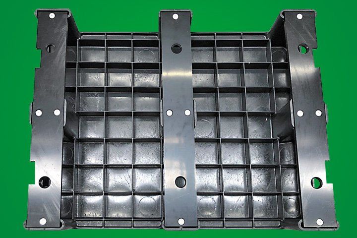 A product image of 800 x 600 x 750 System 2000 Standard-Kufen Düsseldorfer