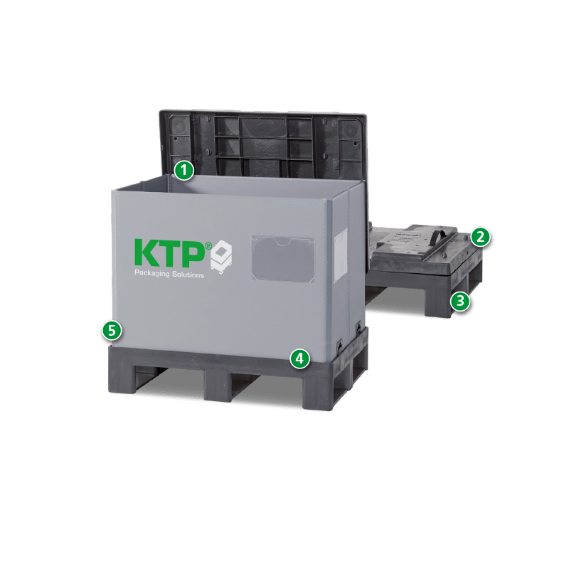 A product image of 800 x 600 x 750 System 2000 Standard-Kufen Düsseldorfer