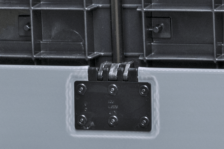 A product image of 1200 x 800 x 950 System 2000-H SmartFix®-Kufen EuroStack 128 SmartFix®