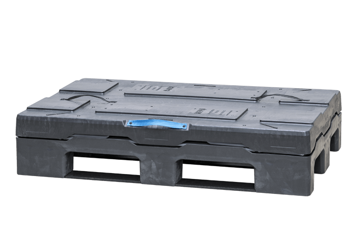 A product image of 1200 x 800 x 950 System 2000-H Standard-Kufen EuroStack 128