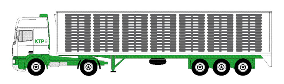 Ein Produktbild von 1800 x 1200 x 990 System 2000-H Standard
