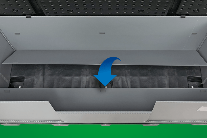 Ein Produktbild von 2100 x 800 x 890 System 2000-H Duo XXL