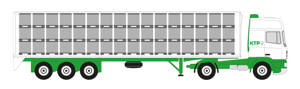Ein Produktbild von 1230 x 830 x 980 System Quad Standard SuperQuad