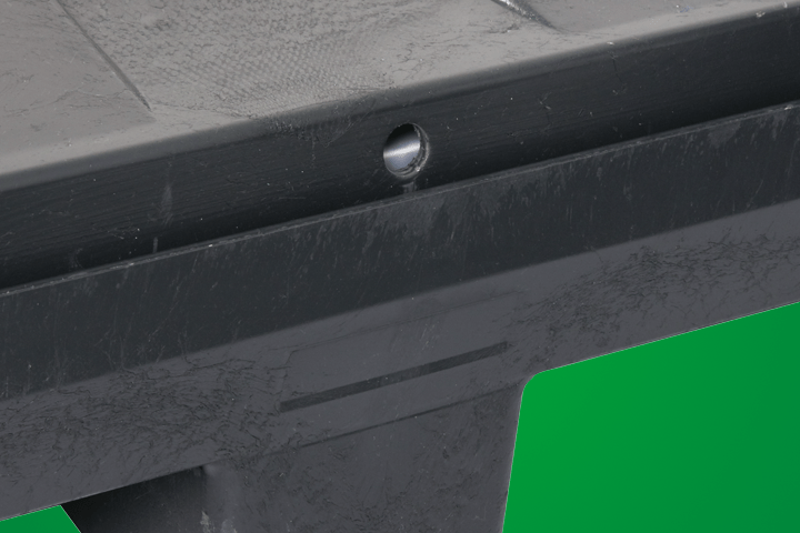 A product image of 2400 x 820 x 920 System 2000-H Standard-Kufen XXL