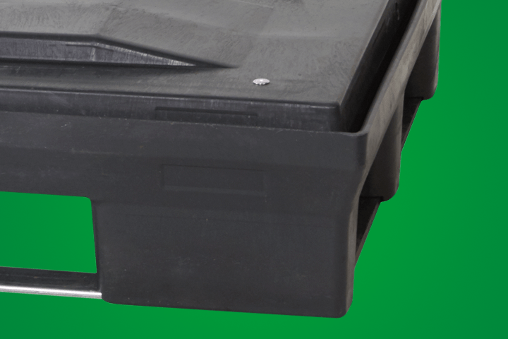 Ein Produktbild von 2400 x 820 x 920 System 2000-H Standard-Kufen XXL